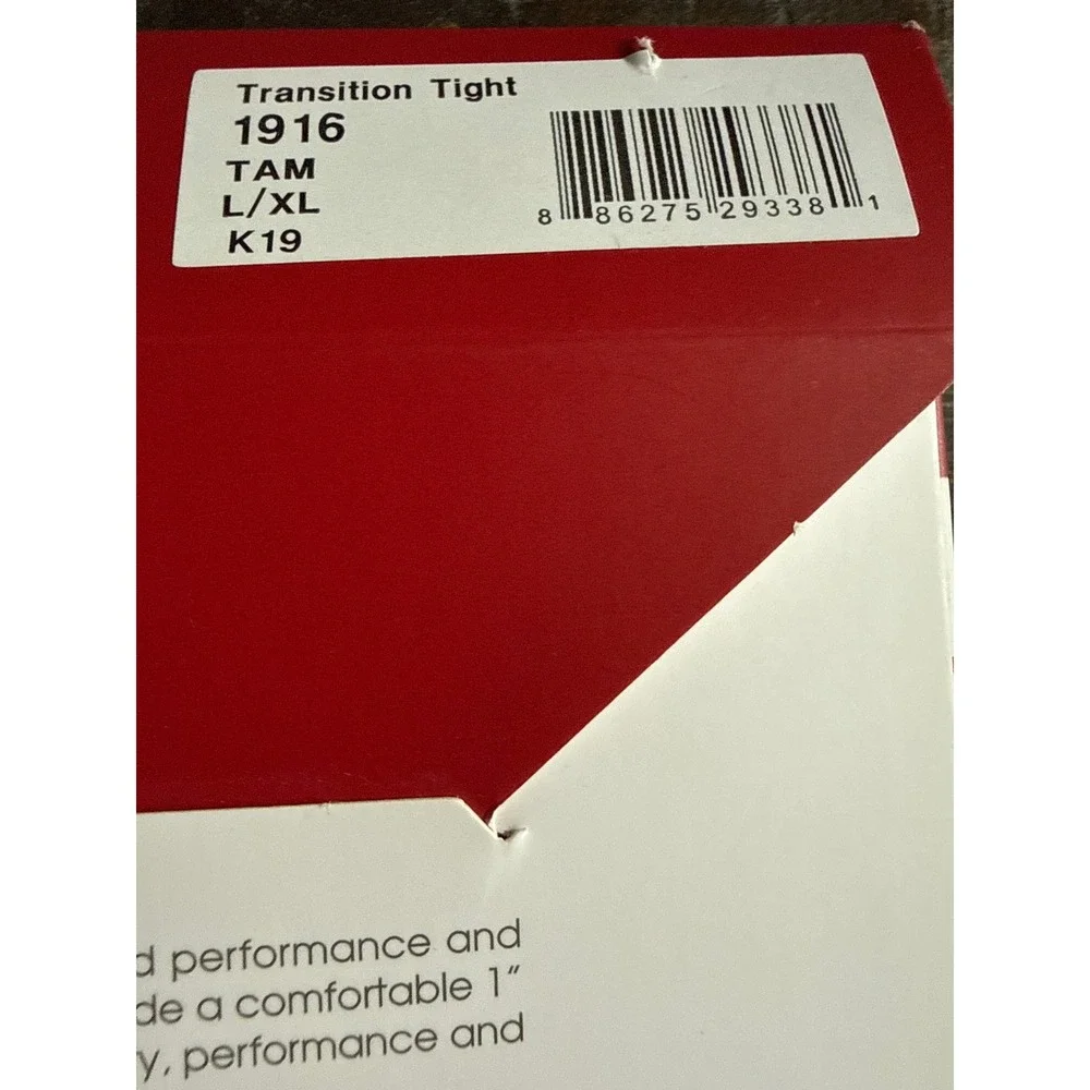 Capezio 1916 Ultra‎ Soft Transition Tights Tan L/XL Matte Semi Opaque NOS